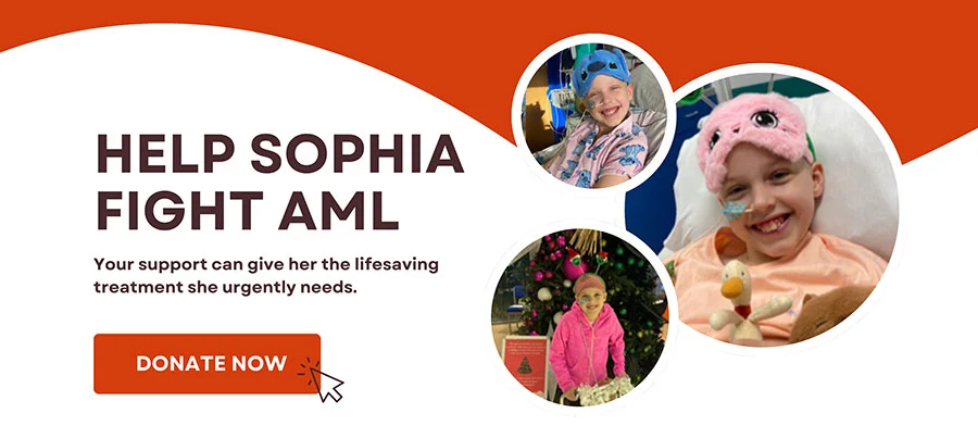 Please help save Sophia Wilson, our beautiful 10yr old girl